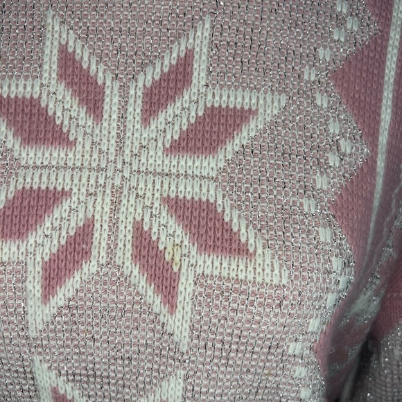 Vintage Adele Knit 80’s Snowflake Ski Sweater Knit - Picture 6 of 6